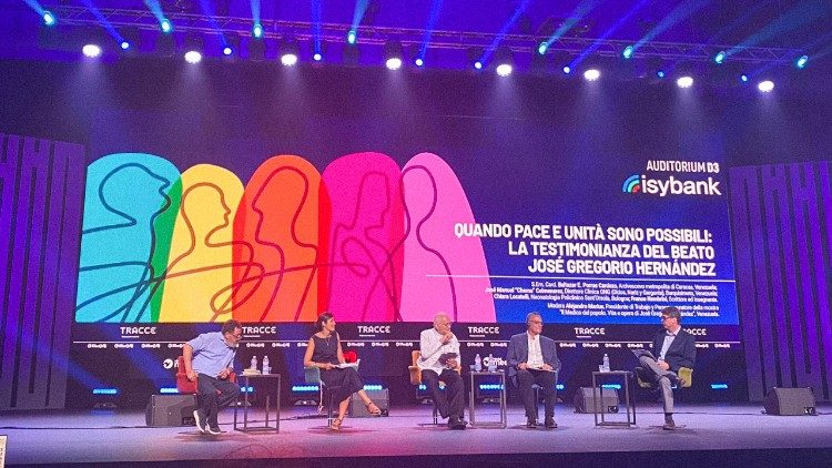 Charla sobre el Beato José Gregorio Hernández en el Meeting de Rímini.