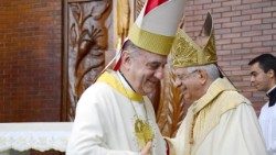 Dom Murilo e o cardeal Majella