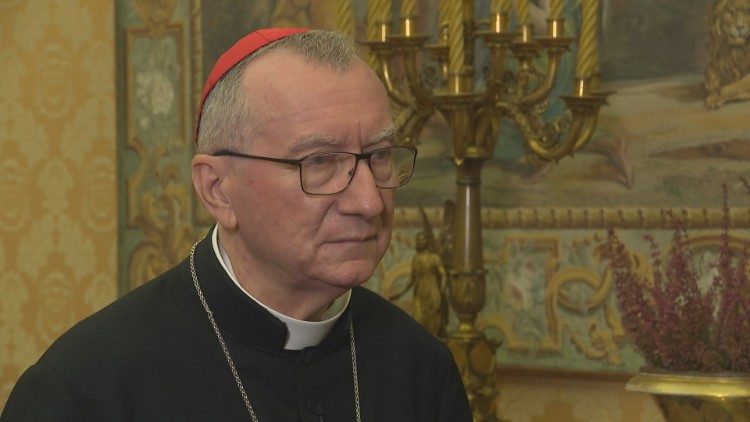 El cardenal Pietro Parolin, Secretario de Estado vaticano