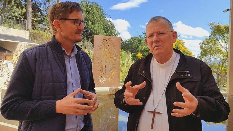 Padre Modino e dom Jaime Spengler