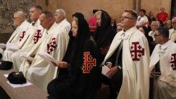 Jeruzalės Šv. Kapo riterių ordino nariai iš Kroatijos