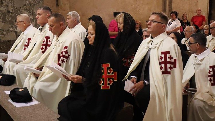 Jeruzalės Šv. Kapo riterių ordino nariai iš Kroatijos
