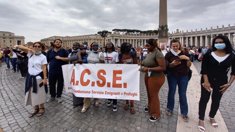 L'Acse in Piazza San Pietro nel settembre 2022