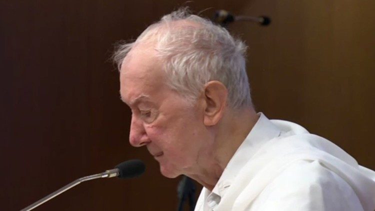 P. Timothy Peter Joseph Radcliffe bei den Einkehrtagen in Sacrofano