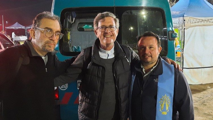 49ª peregrinación juvenil a pie a la Virgen de Luján - Foto de la Comisión Arquidiocesana de Piedad Popular de Buenos Aires.