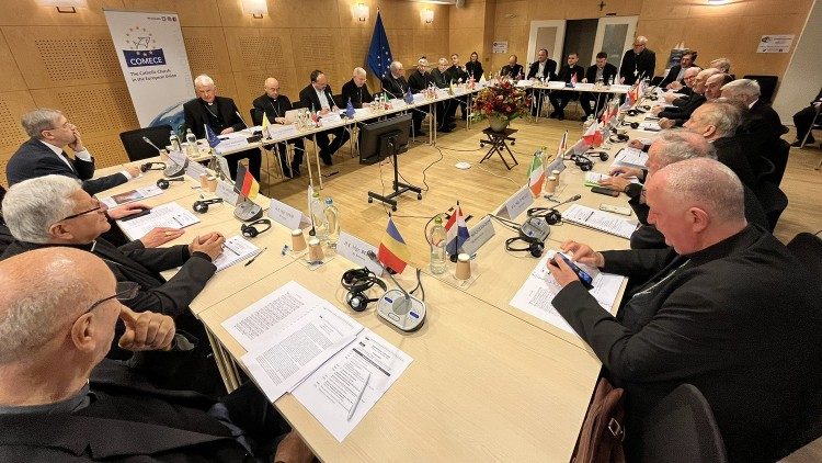 Пасяджэнне COMECE. Архіўнае фота з 2023 года