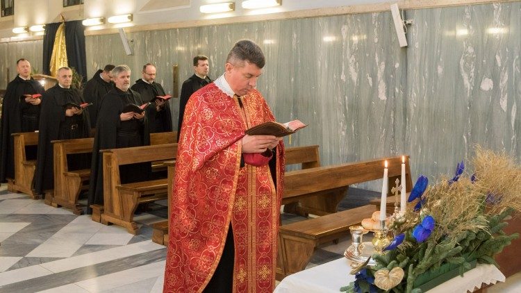 Padre Robert Lisseiko, superiore dei basiliani