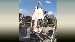 Repertoriu: o biserică distrusă în Myanmar