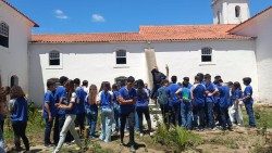Alunos do Colégio Centro de Ensino 