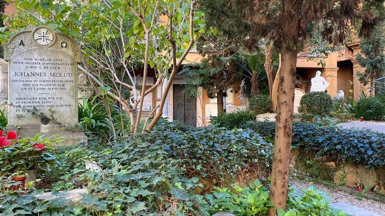 Der Friedhof, der dem Ort seinen Namen gegeben hat