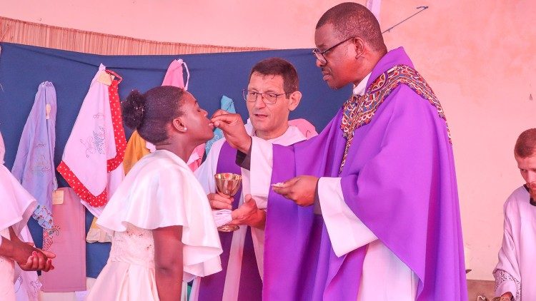 O momento da comunh&atilde;o