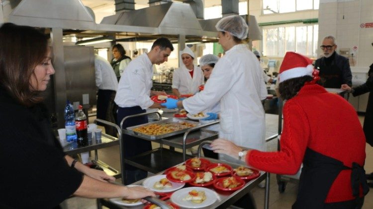 Almuerzo de solidaridad con las personas encarceladas en Roma