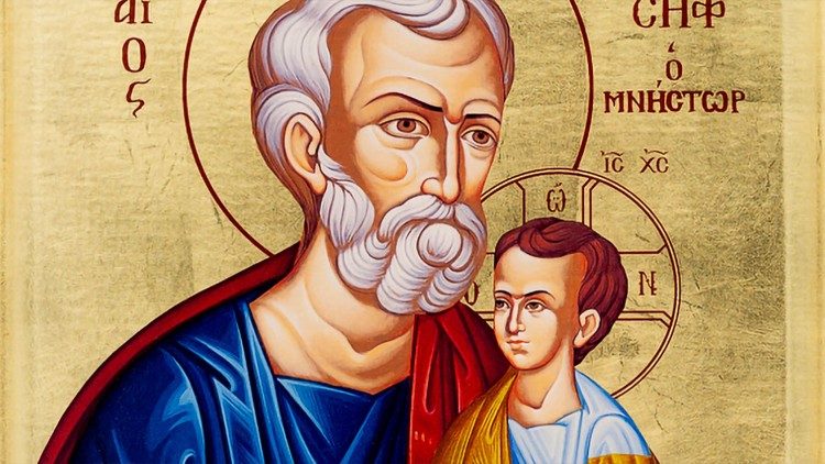 São José e Menino Jesus