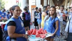 Ferragosto - oslava v komunitě Sant'Egidio