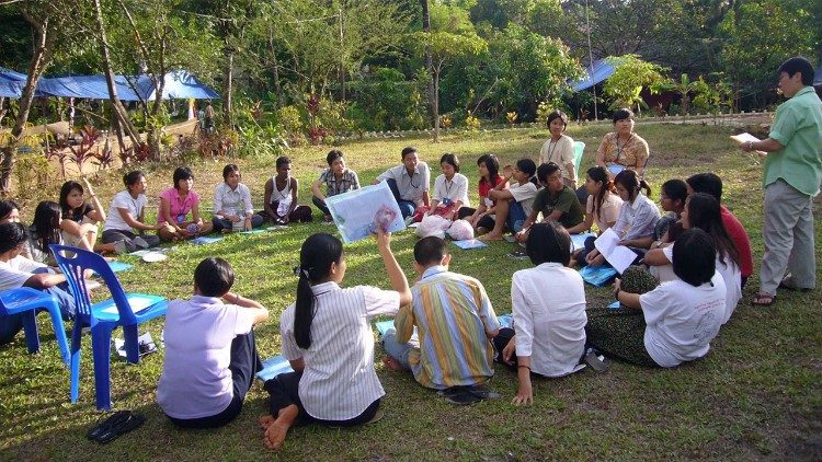 Irmãs Canossianas em Mianmar (foto de arquivo) 