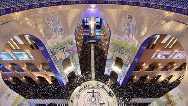 Il santuario di Aparecida, in Brasile