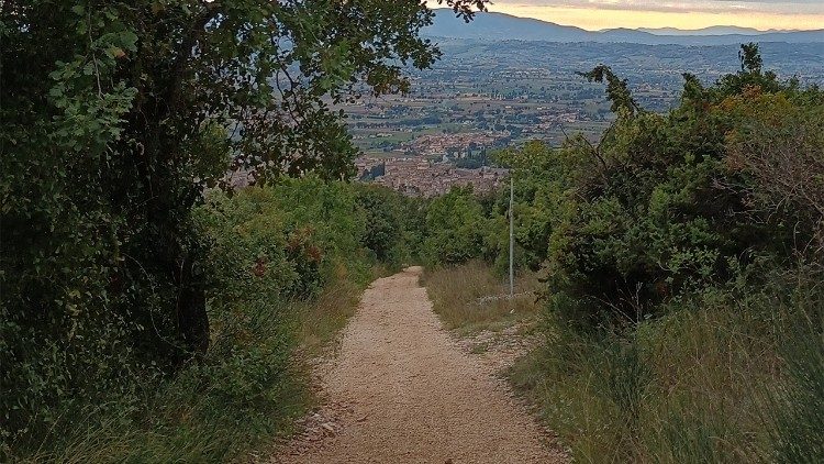 Auf dem Franziskusweg von Assisi nach Rom (Foto: Stahlhofen)