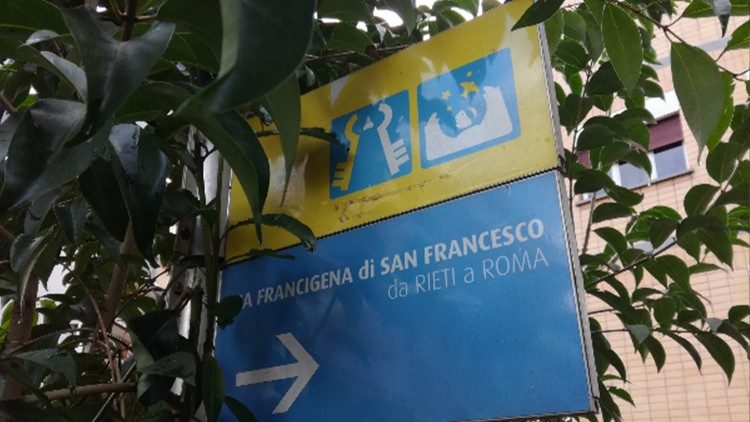 The Via Francigena is an ancient pilgrimage route running from Canterbury, England to Rome and then to Apulia, Italy.