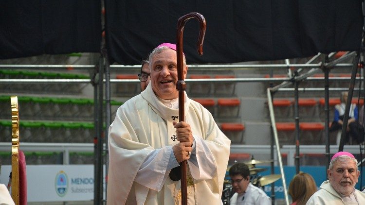 Monseñor Marcelo Colombo, arzobispo de Mendoza y Presidente de la Conferencia Episcopal Argentina. (@Arquidiócesis de Mendoza)