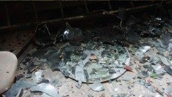 Zniszczenia w kościele św. Mikołaja w Kijowie po jednym z rosyjskich ataków 