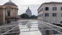 Inaugurata, nei Musei Vaticani, la nuova copertura vetrata fotovoltaica del Cortile delle Corazze