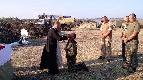 Bishop Bohdan Manyshyn in Ukraine