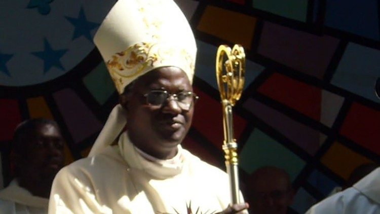 Bishop Jose Lampra Cá of the Diocese of Bissau