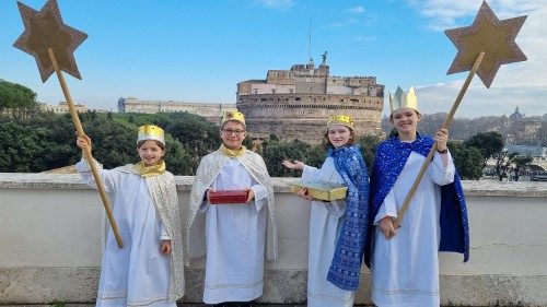 Sternsinger aus der Schweiz zu Gast im Vatikan