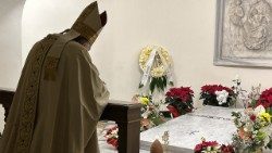 2024.12.31  kard. Kurt Koch presiedeva la Messa nell'anniversario della morte di Papa Benedetto XVI (ks. Paweł Rytel-Andrianik)