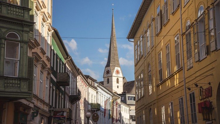 Bad Ischl mit Stadtkirche