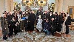 2024.01.04खार्किव में ग्रीक काथलिक महागिरजाघऱ में प्रेरितिक राजदूत महाधर्माध्यक्ष कुलबोकास