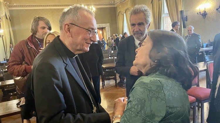 Il cardinale all'Accademia dei Lincei