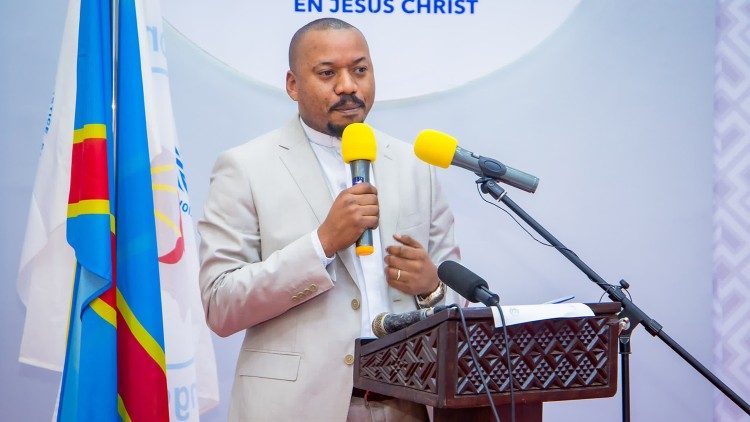 le pasteur Eric Nsenga, Secrétaire Général de l’ECC 