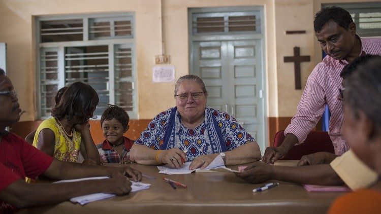 Doktor Helena w Jeevodaya (Foto: Sekretariat Misyjny Jeevodaya)