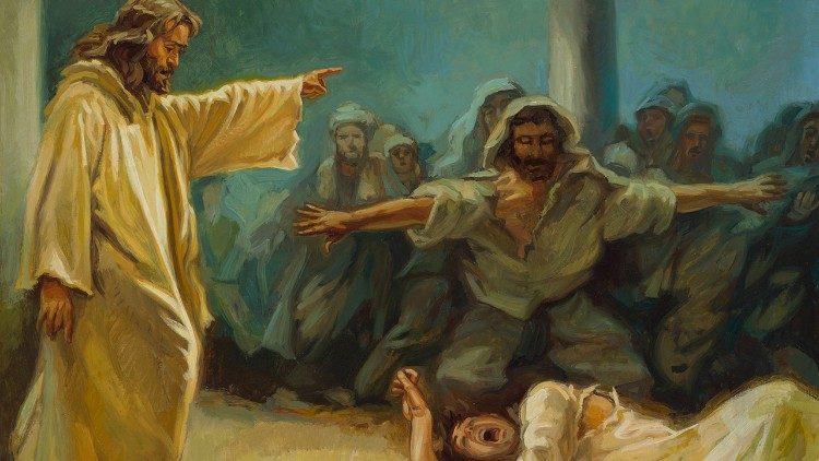 2024.01.27 Gesù scaccia il demonio a Cafarnao