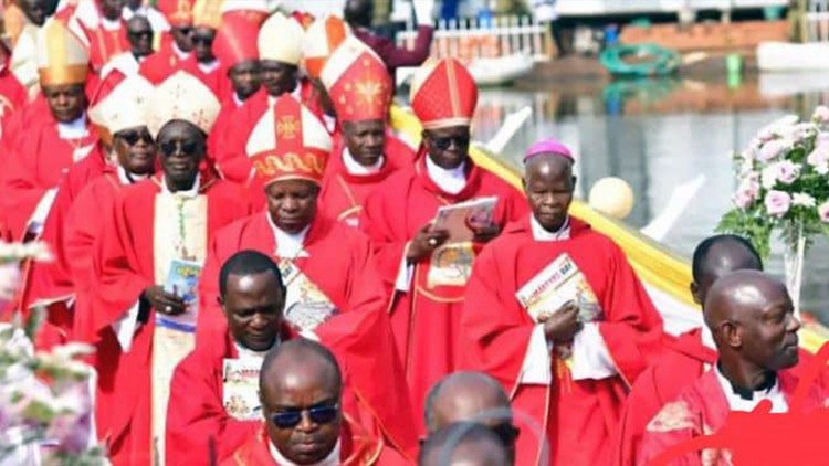 Several Bishops concelebrated the Holy Mass