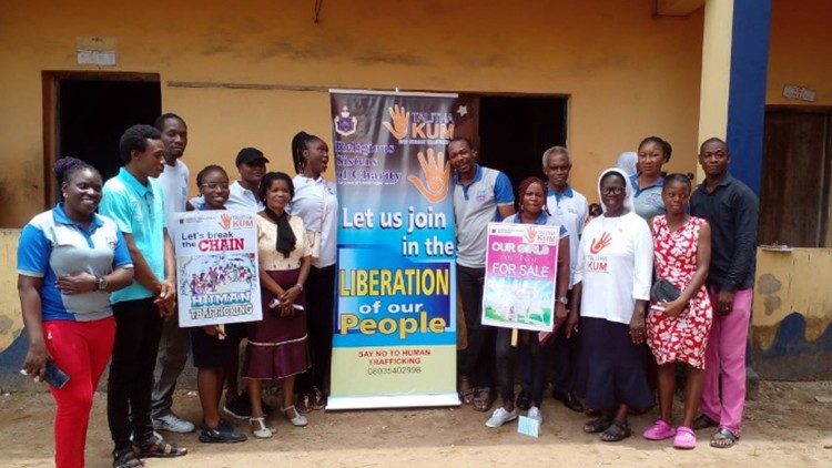 Soeur Justina Nelson, au terme de la session de formation avec le staff et les victimes des abus à Lagos, au Nigeria