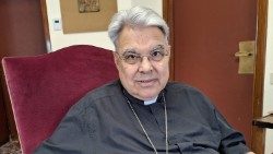 Šventųjų skelbimo dikasterijos prefektas kardinolas Marcello Semeraro 