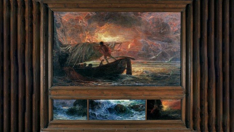 Plinio Nomellini: Korz&aacute;ri-pir&aacute;ti mora, 1910