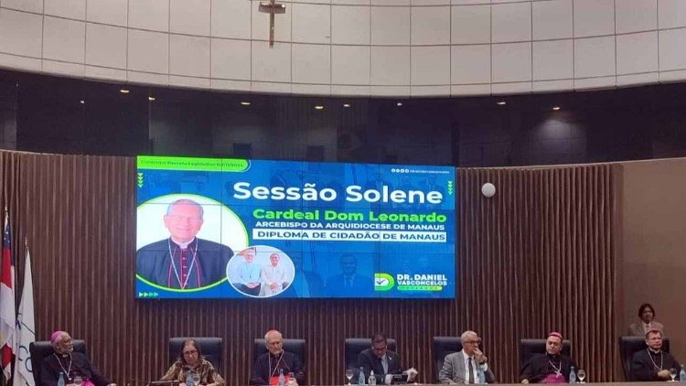 Cardeal Leonardo Steiner cidadão manauara
