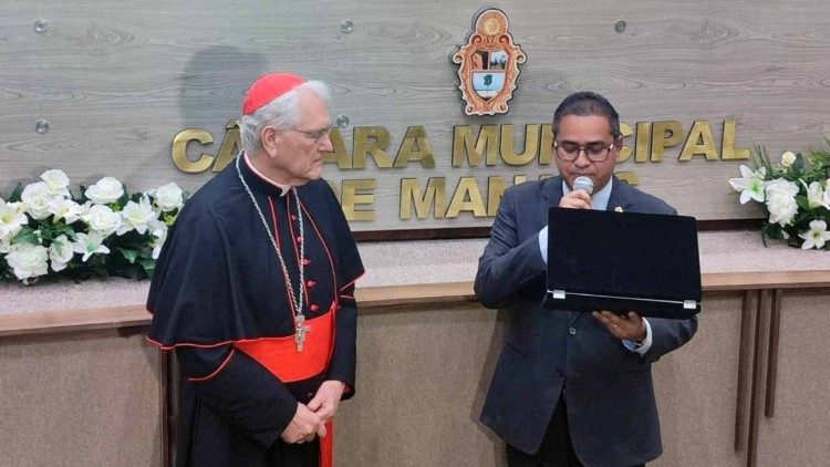 Cardeal Leonardo Steiner cidadão manauara