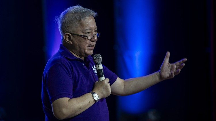 Fr. Carmelo Caluag, executive director of Caritas Philippines. Photo by Mark Saludes