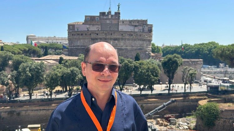 Padre Marcelo Cattáneo, superior provincial de los verbitas en Argentina.