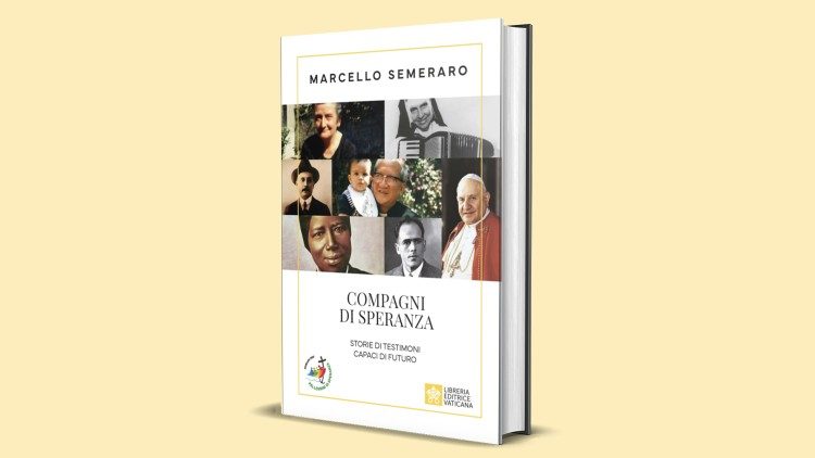 Coperta cărții  "Compagni di Speranza" de cardinalul Marcello Semeraro, apărut la Editura  LEV