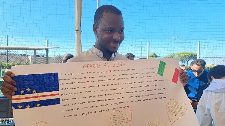 A comunidade de Campoleone e Apr&iacute;lia agradece ao Capel&atilde;o, P. Jos&eacute; Cabral