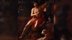 Gerrit Van Honthorst, “Orfeo”, 1615-1618 ca, olio su tela, Su concessione del Ministero della Cultura - Palazzo Reale di Napoli