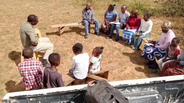 Fr Cletus Mwiila explores synodality with the faithful in Masuku