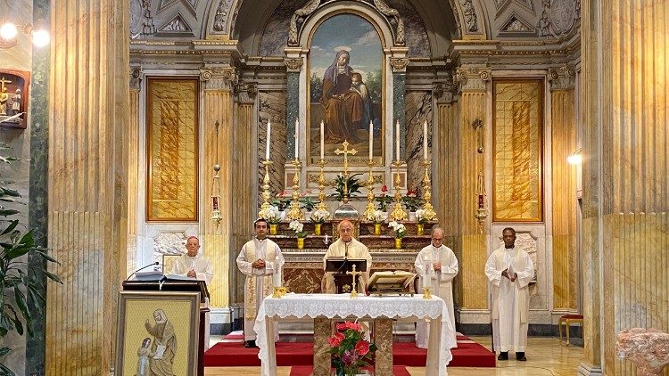 Célébration le 26 juillet 2024 à l'église Sainte-Anne.