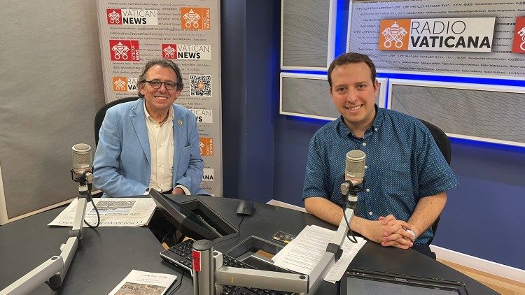 El Presidente Internacional de la Sociedad San Vicente de Paúl en visita a Radio Vaticana.