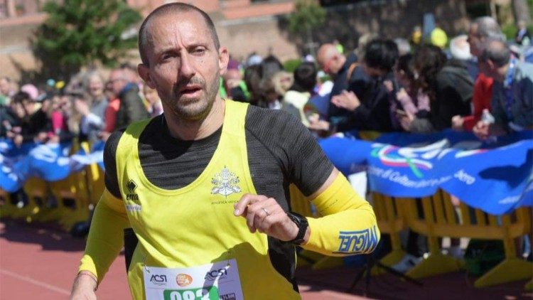 Carlo Pellegrini, fondista di Athletica Vaticana